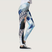 Exotic Blue Dream Catcher Leggings (Rechts)