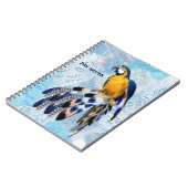 Exotic Blue Dream Catcher Notitieboek (Linkerzijde)