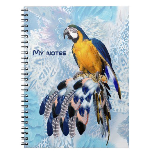 Exotic Blue Dream Catcher Notitieboek (Voorkant)