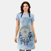 Exotic Blue Dream Catcher Schort (Gedragen)