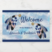 Exotic Blue Dream Catcher Sparkling Wijnetiket (Enkel label)