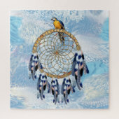Exotic Blue Dream Catcher Speelgoed Legpuzzel (Verticaal)