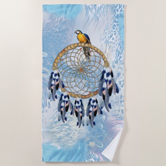 Exotic Blue Dream Catcher Strandlaken (Voorkant)