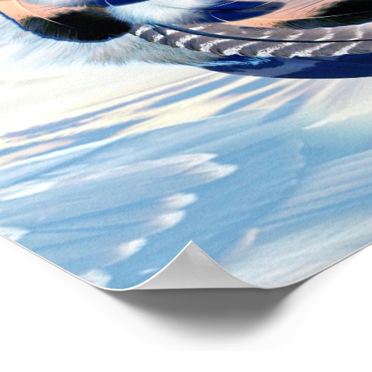 Exotic Blue Dream Catcher Wedding Poster (Hoek)