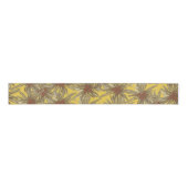 Exotic Bromeliads Patroon Grosgrain Lint (Voorkant)