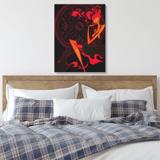 EXOTIC CANVAS AFDRUK (Insitu (Slaapkamer))