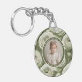 Exotic Christmas Gifts For Men Custom Ranunculus Sleutelhanger (Voorkant Links)