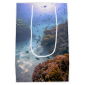 Exotic coral reef photo effect medium cadeauzakje (Achterkant)