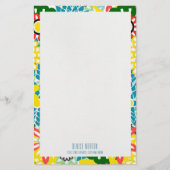 EXOTIC DAISY briefpapier (Voorkant)