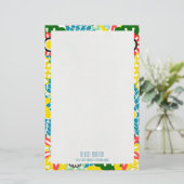 EXOTIC DAISY briefpapier (Staand voorkant)