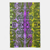 Exotic Damask Towel Theedoek (Verticaal)