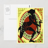Exotic Dancer Briefkaart (Voorkant / Achterkant)