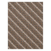 Exotic Faux Snakeskin-fotografisch patroon Tafelkleed (Voorkant)