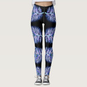 Exotic Feather Black Leggings - Kies kleur (Voorkant)
