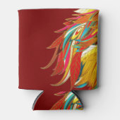 Exotic Feathers Red Blikjeskoeler (Voorkant)