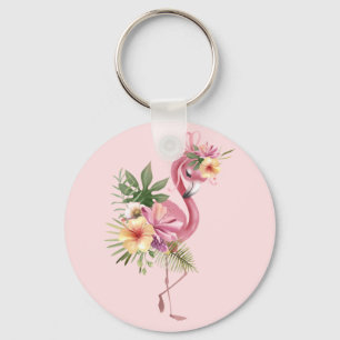 Exotic Flamingo Sleutelhanger