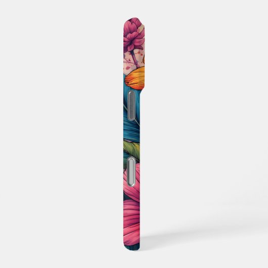 Exotic Floral  iPhone Hoesje (Rechterkant)