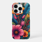 Exotic Floral  iPhone Hoesje (Achterkant)
