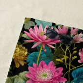 Exotic Floral Pattern Lush Tropical Foliage Name  Strandlaken (In situ)