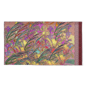 Exotic Flower Garden Pair King Kussensloop (Achterkant-Links)
