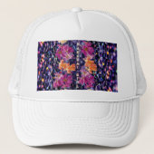 Exotic Flower Stone "Kahakai (strand) Meisje" Trucker Pet (Voorkant)