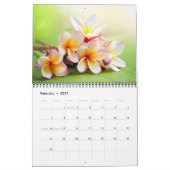 Exotic Flowers Calendar Kalender (Feb 2027)