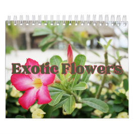 Exotic Flowers Collectie Showcase Wall Agenda Kalender