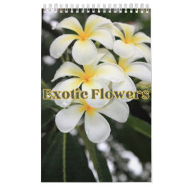 Exotic Flowers Collectie Showcase Wall Agenda Kalender