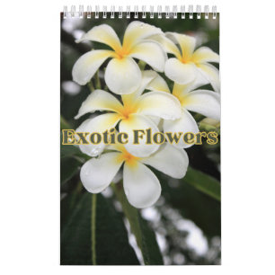 Exotic Flowers Collectie Showcase Wall Agenda Kalender