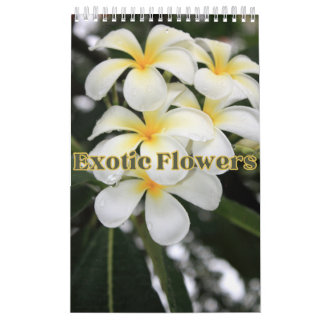 Exotic Flowers Collectie Showcase Wall Agenda Kalender