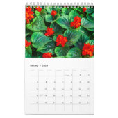 Exotic Flowers Collectie Showcase Wall Agenda Kalender (Jan 2026)