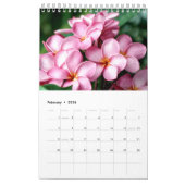Exotic Flowers Collectie Showcase Wall Agenda Kalender (Feb 2026)