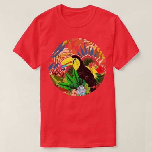 Exotic Flowers Ornitholoog Bird Watcher Exotic B T-shirt (Design voorkant)