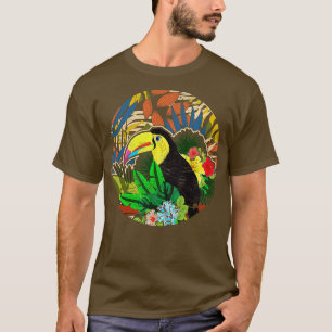 Exotic Flowers Ornitholoog Bird Watcher Exotic B T-shirt