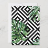 Exotic Forest Engagement Party Kaart (Achterkant)