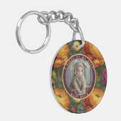 Exotic Gifts For Him Ranunculus Sleutelhanger (Voorkant Links)