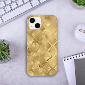 Exotic Gold Geometric Elegant Patroon Case-Mate iPhone Case