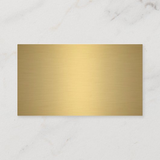 Exotic Green & Gold Safari Oerwoud Leaf Design Visitekaartje (Achterkant)