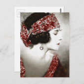 Exotic Gypsy Girl Briefkaart (Voorkant / Achterkant)