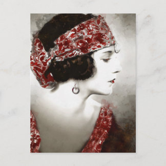 Exotic Gypsy Girl Briefkaart