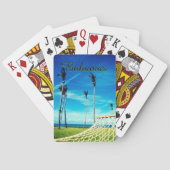 Exotic Hammock Ocean Uitzicht Speelkaarten (Achterkant)