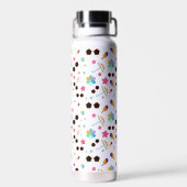 Exotic Hawaii Mode Patroon op maat Waterfles (Achterkant)