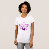 Exotic Hawaiian Cattleya Orchid T Shirt (Voorkant volledig)