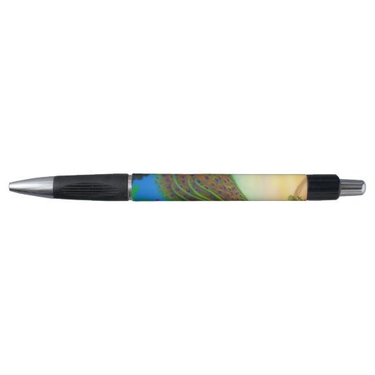 Exotic Indian Blue Peacock Pen (Voorkant)