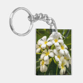 Exotic Island Plumeria Sleutelhanger (Voorkant Links)
