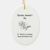 Exotic Jewel I Ornament (Achterkant)