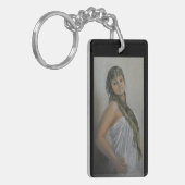 Exotic Jewel I Rectangle Sleutelhanger (Voorkant Links)
