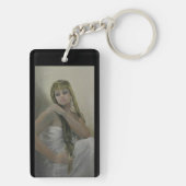 Exotic Jewel II Rectangle Sleutelhanger (achterkant)