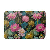 Exotic Jungle Pattern BOHO Tropical Aesthetic  Badmat (Voorkant)