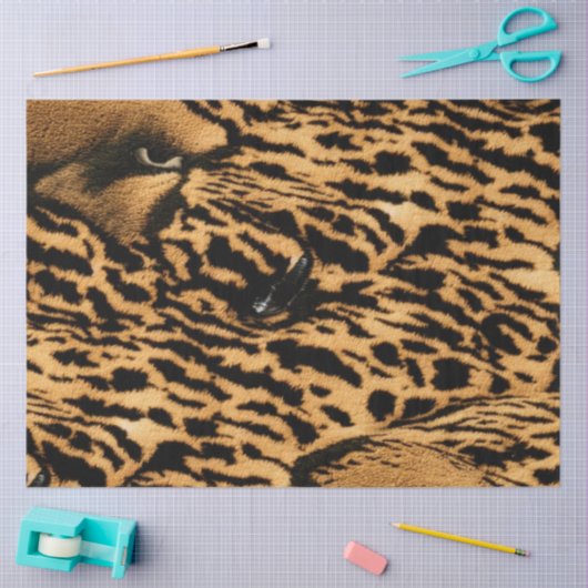 Exotic King Cheatah Tissuepapier (Craft)